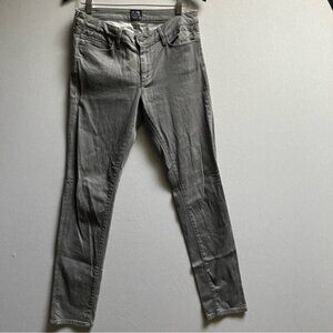 Comptoir des Cotonniers Grey Slim Fit Denim Jeans Gray Straight Skinny Size 31